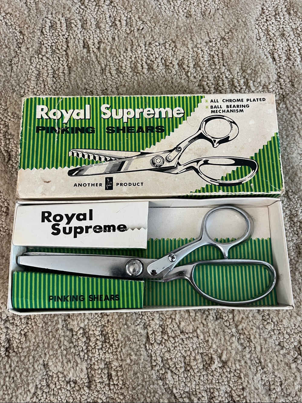 Royal Supreme Pinking Shears NIB